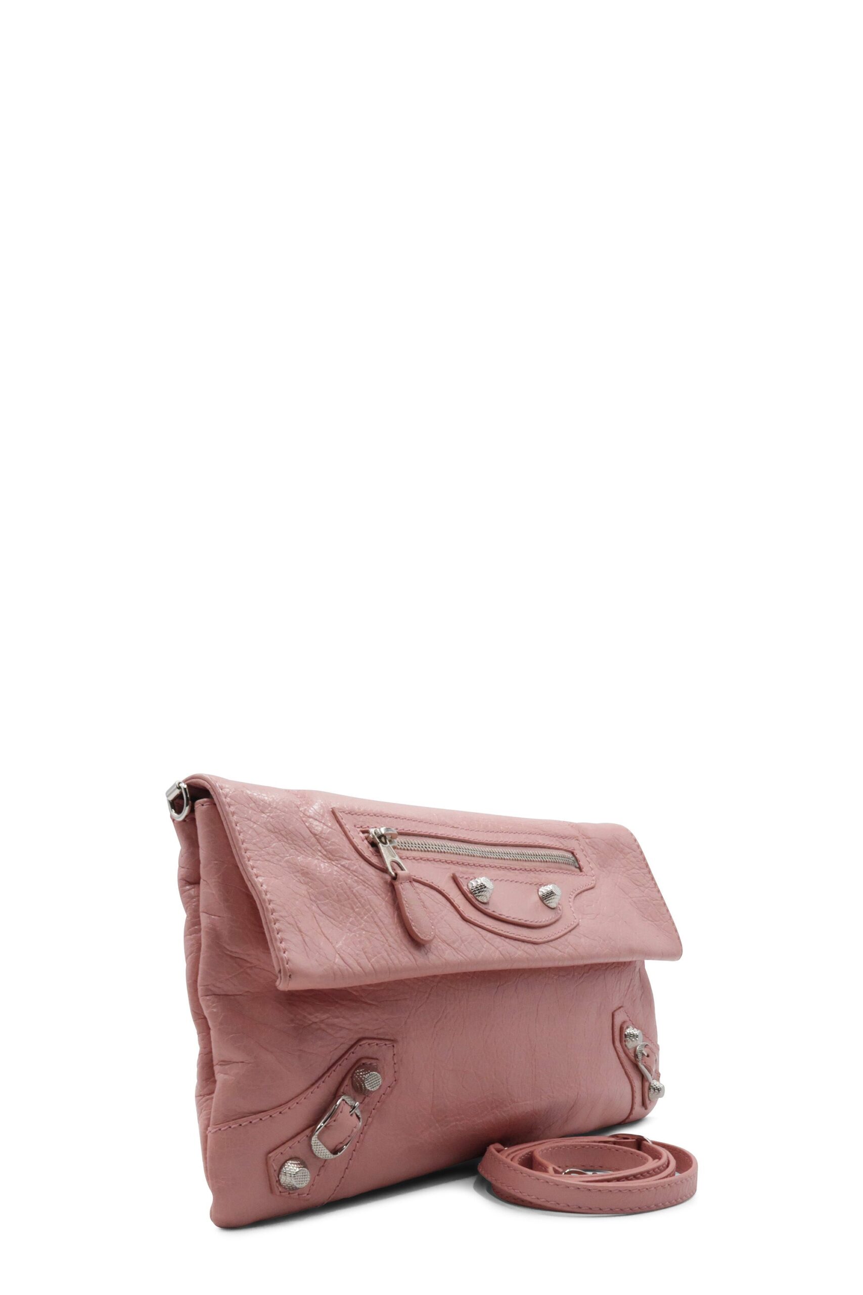 Motorcross Giant 12 Envelope Clutch with Strap Pink