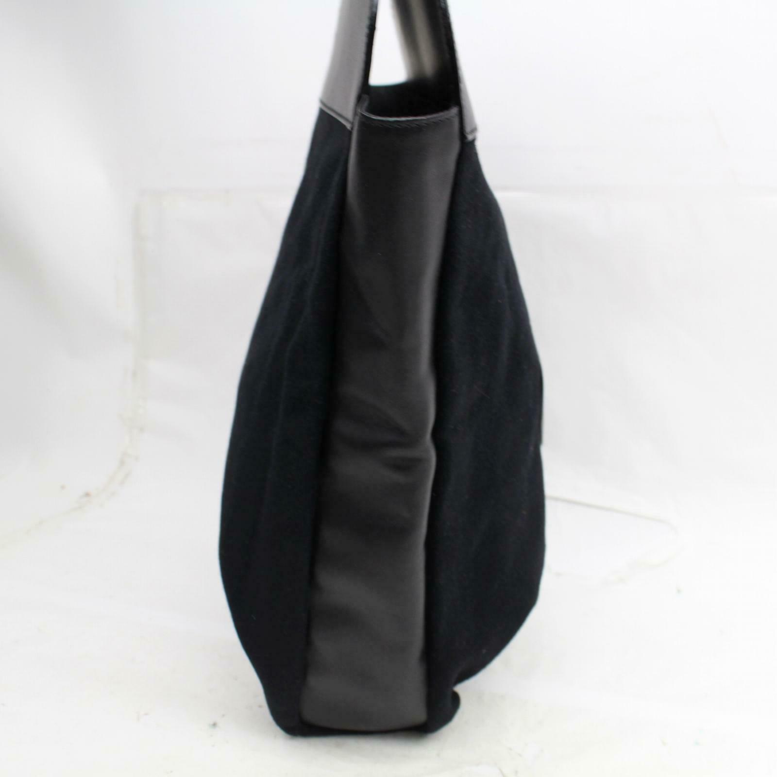 Brand Inspired Gucci Tote Bag Black Leather (shc1-14638)