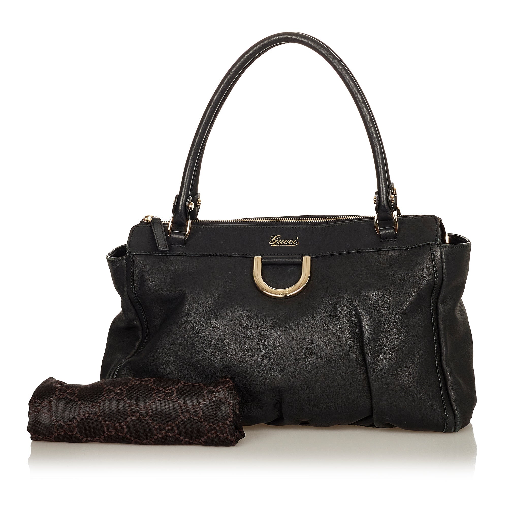 Gucci Abbey D-ring Tote Bag Black
