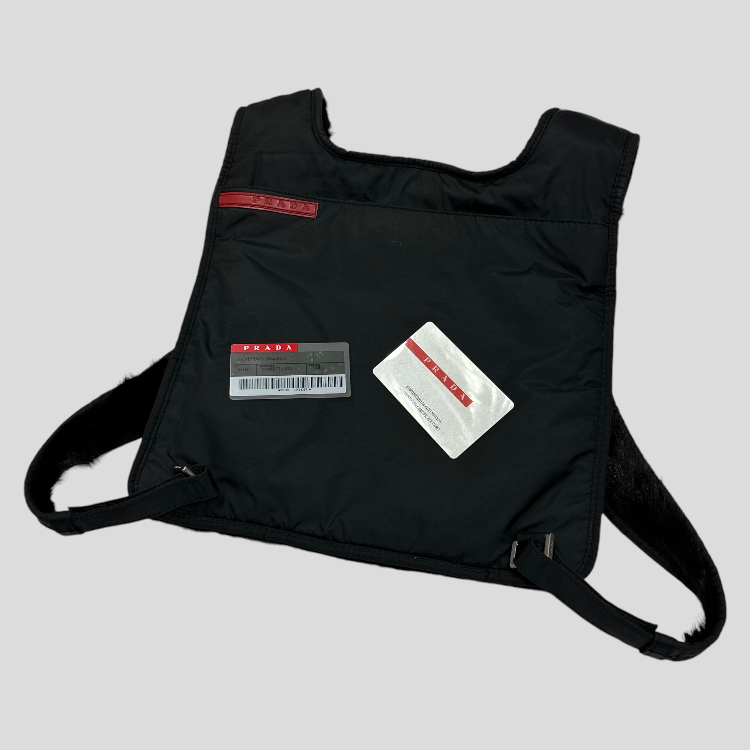 Prada Backpack bag – front view