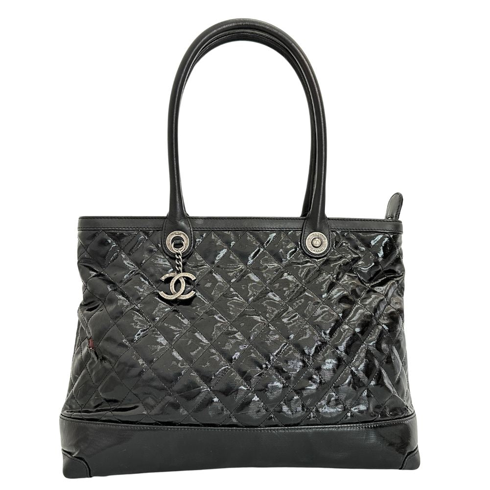Chanel 30 Leather Black Tote Bag 4