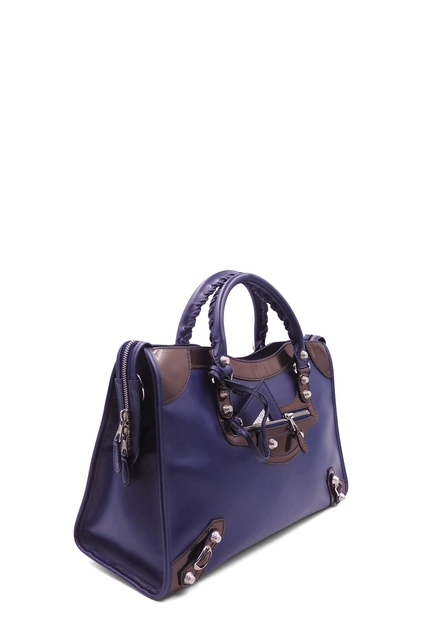 Balenciaga City black bag – front view