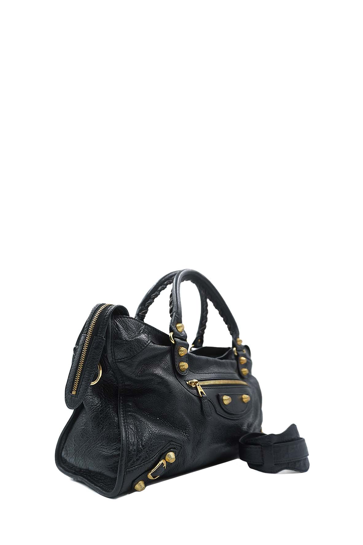 Motocross Classic City Grained Calfskin Leather Black