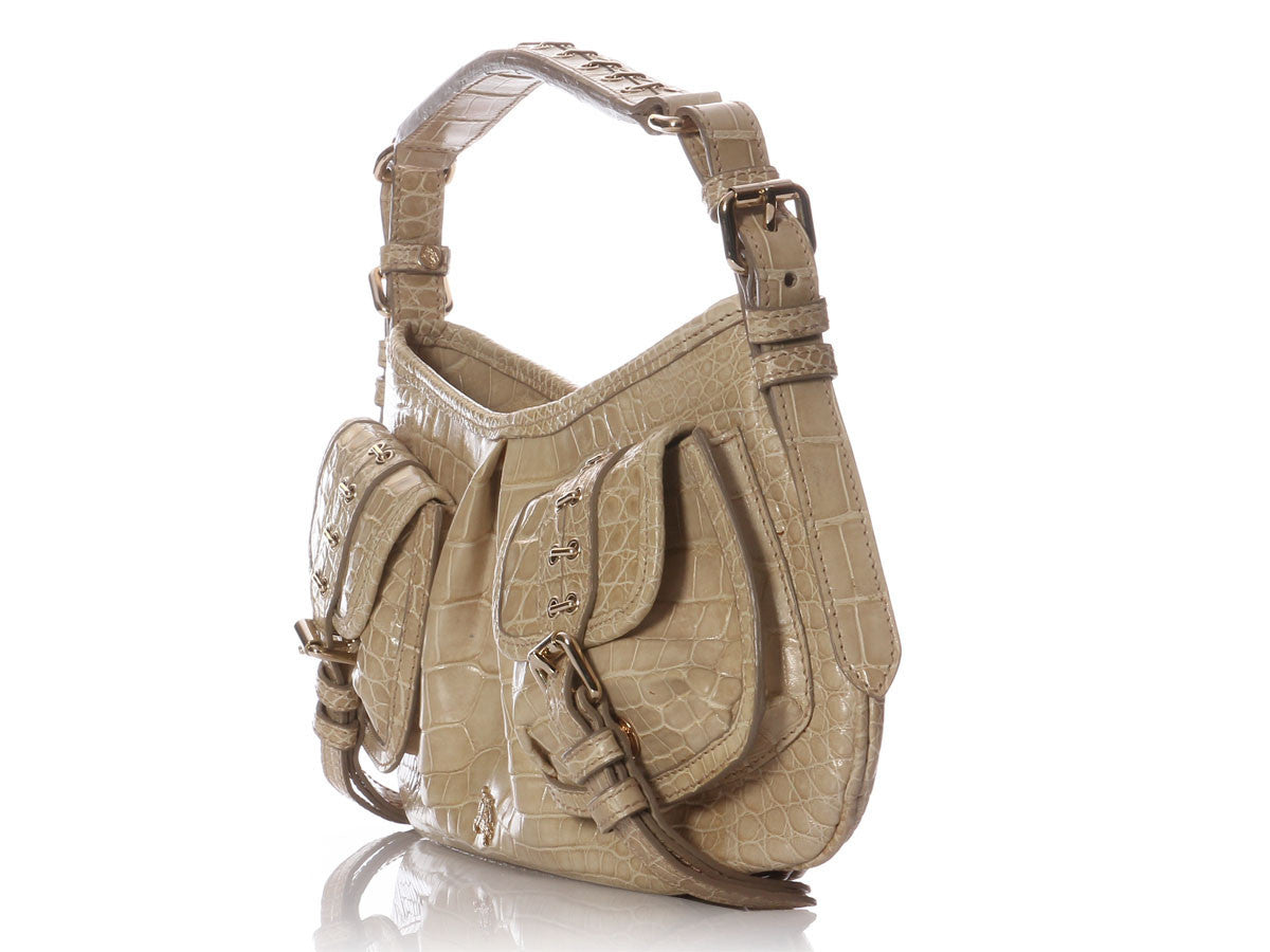 Burberry Alligator Trench Shoulder Bag - Product Image 2